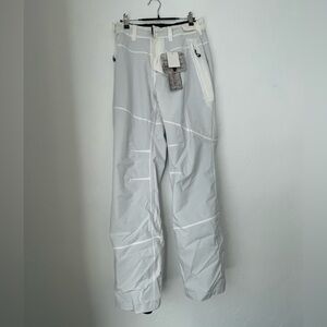 NWT White Snow/Ski Pants - Lightweight Waterproof